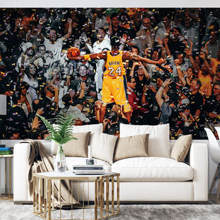 NBA超大高清海报篮球明星库里詹姆斯科比宿舍卧室墙贴画壁纸自粘