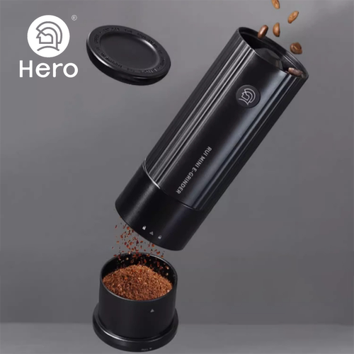 Hero小锐min磨豆机便携户外家用小型意式自动磨电动咖啡豆研磨机