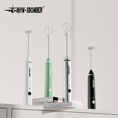 轰炸机搅拌器电动奶泡器打发器