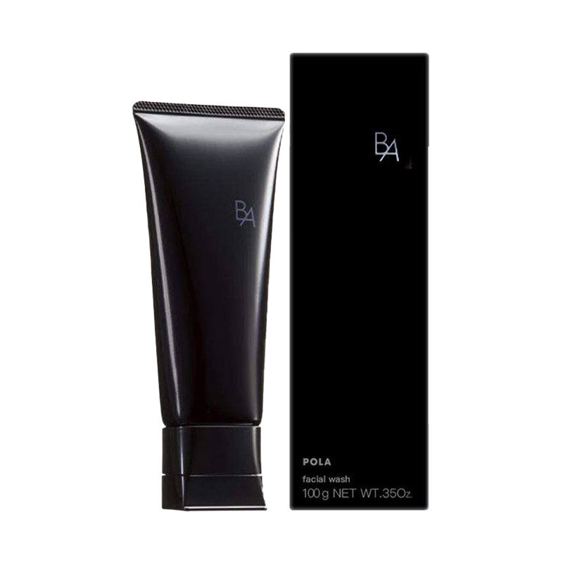 POLA宝丽碧艾BA黑管赋颜晨光洁面乳100g清洁毛孔控油保湿洗面奶