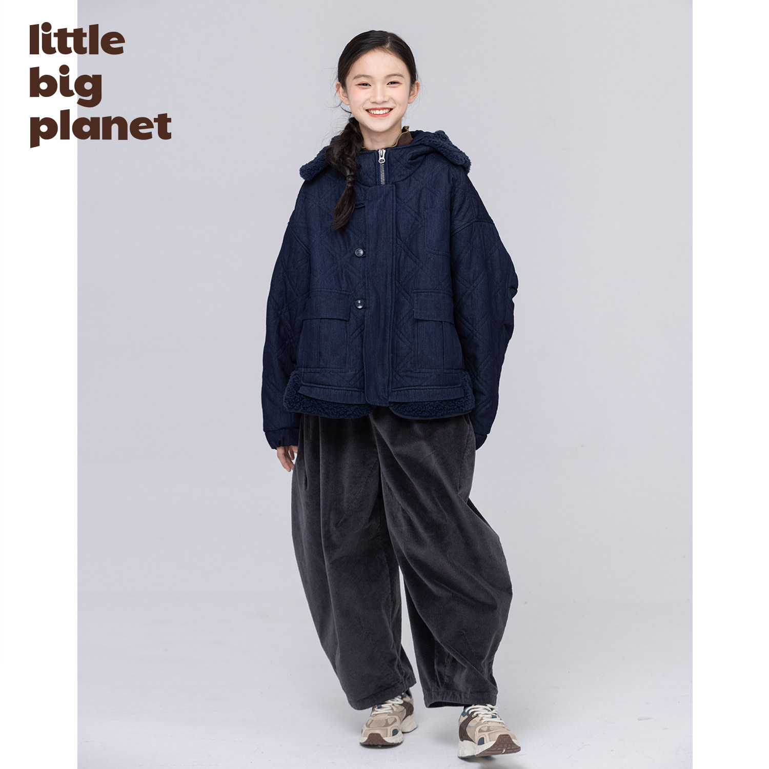 小小大星球童装 复合羊羔毛夹棉牛仔棉服 男女童冬季厚实连帽外套,童装/婴儿装/亲子装,普通外套,淘宝优惠券,粉丝福利购,淘宝优惠卷