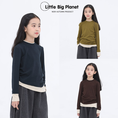 小小大星球秋冬舒适百搭打底衫