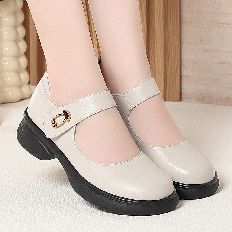 妈妈鞋女真皮软底舒适单鞋平底圆头中老年女士跳舞皮鞋魔术贴女鞋,运动鞋new,运动休闲鞋,淘宝优惠券,粉丝福利购,淘宝优惠卷