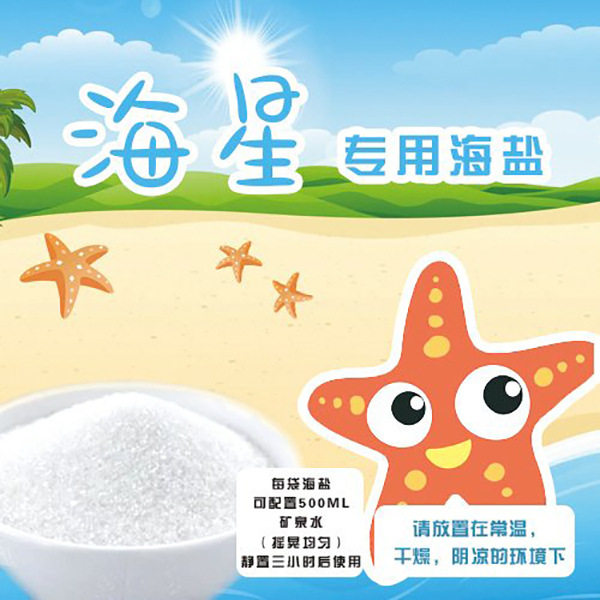 派大星盐海星海盐海洋生物盐高钙盐海星家用盐免配比小袋
