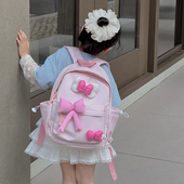 幼儿园儿童书包2025新款 可爱女童双肩包小女孩大容量轻便研学背包