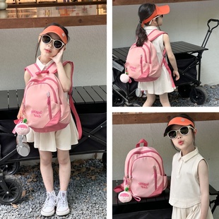 儿童背包女孩外出旅游双肩包女童研学零食包可爱幼儿园开学小书包