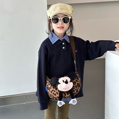 可爱卡通米奇单肩包2026新款百搭