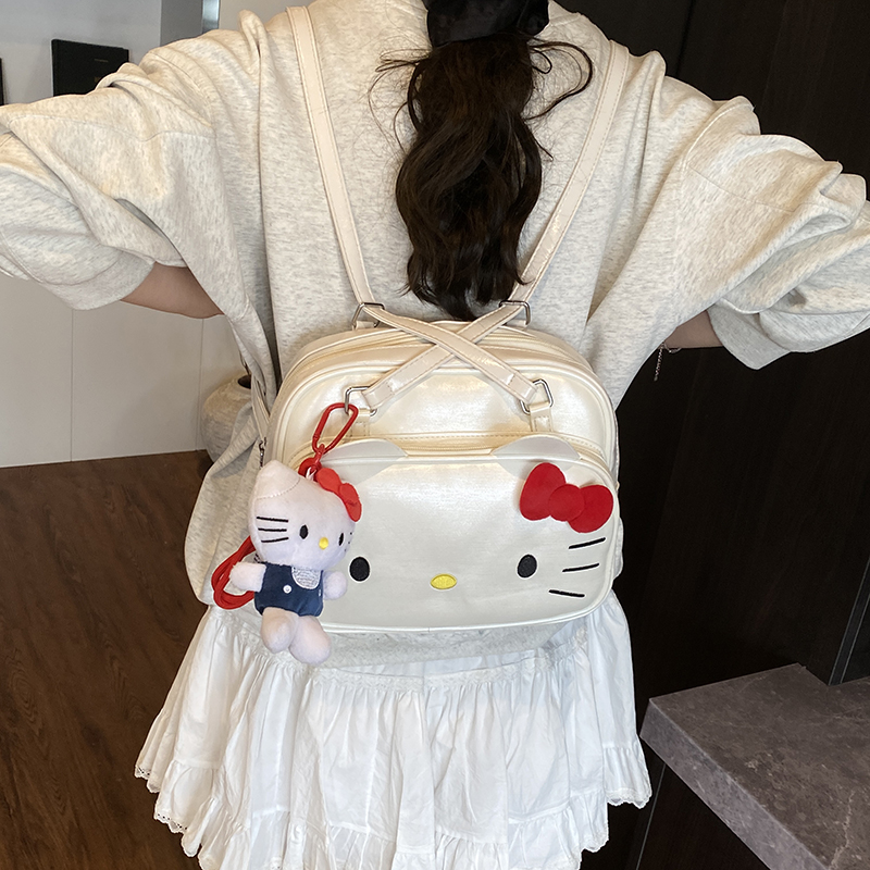 Helokity双肩包女2025年新