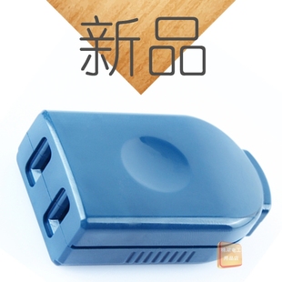 2孔母头2脚母插座安防水箱电源盒插头二脚公母插头监控插座对接头