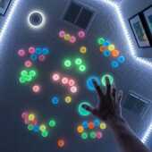 粘粘球豆腐夜光粘靶发泄解压粘墙吸墙减压捏捏乐小玩具黏黏球