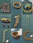 欧美外贸孤品复古手链样品女百搭链岁月痕迹默认微瑕介意慎拍0107