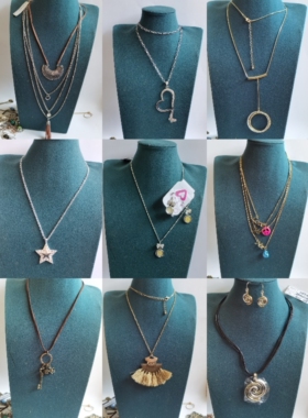 欧美外贸孤品复古项链老货默认微瑕氧化介意慎拍50252