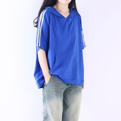 新款夏季女装胖m大码百搭短袖t恤