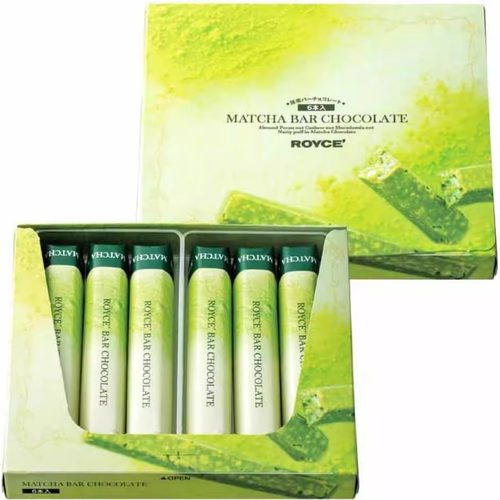 日本进口royce巧克力棒抹茶草莓
