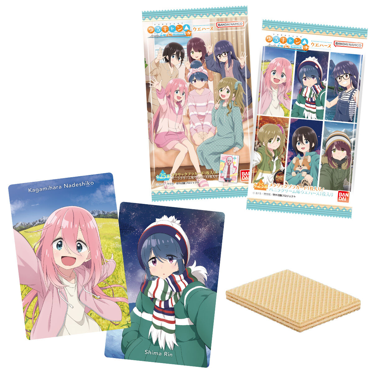 现货新品日本万代 食玩 摇曳露营season3第三季CKW卡片 卡牌 盲袋