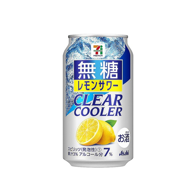 日本711 便利店 果酒 柠檬味无糖 碳酸 饮料啤酒饮品