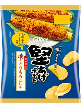 现货Calbee卡乐比坚あげ系列薯条薯片梅子味柠檬味味盒装休闲零食