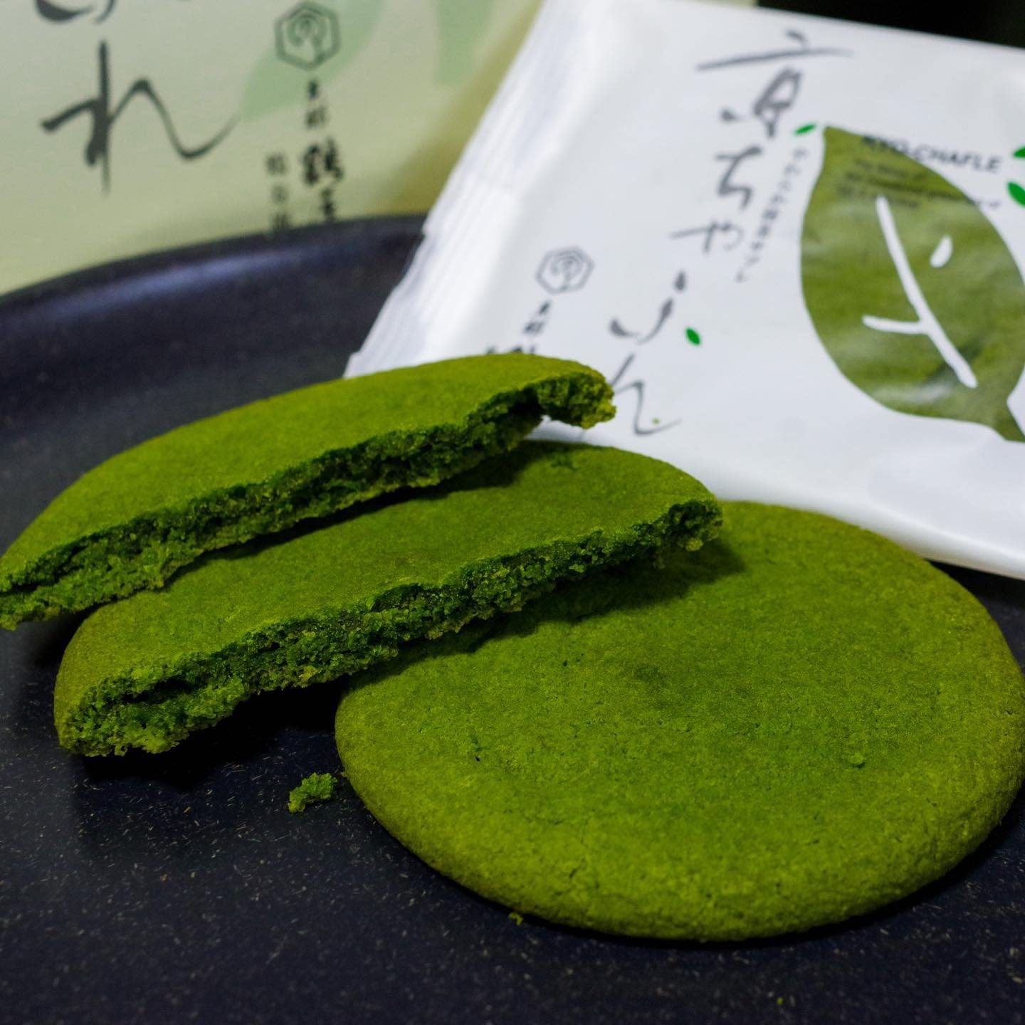 新品京都鹤屋 鹤寿庵宇治抹茶巧克力饼 曲奇 礼盒装