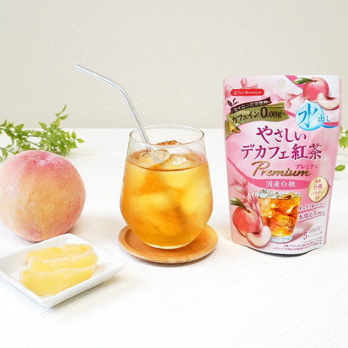 包邮日本进口Tea Boutique无咖啡因柔和白葡萄水蜜桃红茶茶包