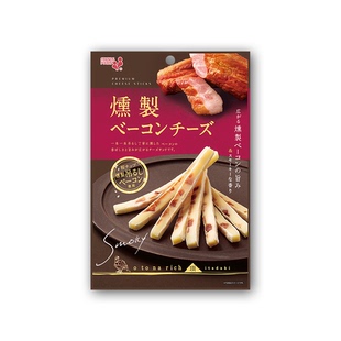 日本 井上食品熏制培根味芝士鳕鱼条奶酪条下酒菜零食
