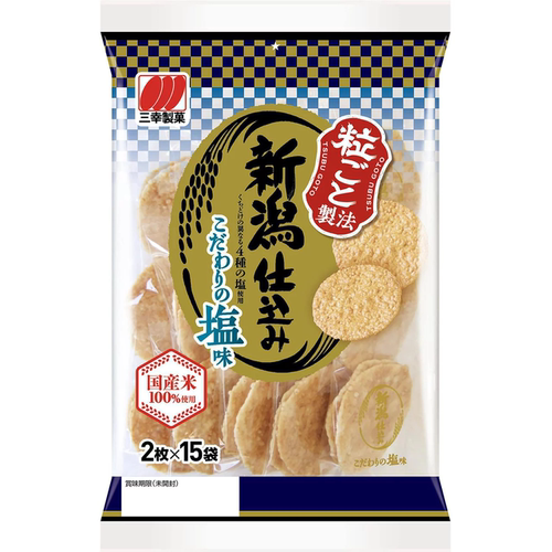 三幸制菓米饼仙贝酱饼酱油味咸味