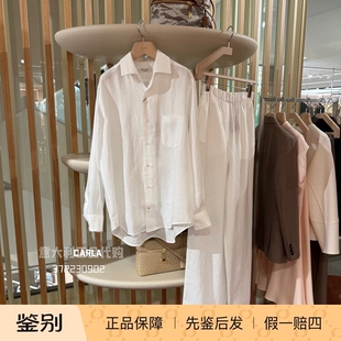 春夏新款 andre亚麻衬衫 女士 LORO 意大利代购 PIANA诺悠翩雅