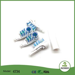适用OralB/欧乐B多动向电动牙刷3733替换牙刷头4732出口外贸4个装