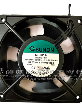 DP201A-2123HBT.GN 原装正品 建准FAN AXIAL 120X38MM 220/240VAC