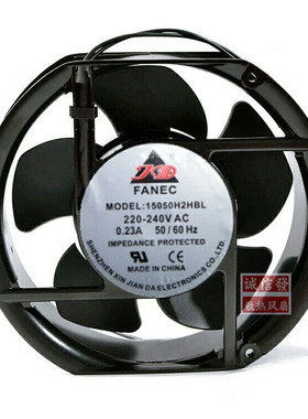 原装FANEC 15050H2HBL AC220V-240V 0.23A 17251轴流风机散热风扇