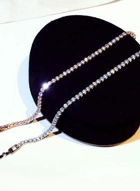 2024年新款潮满钻手链女生秋冬ins小众设计礼物送女友轻奢手环