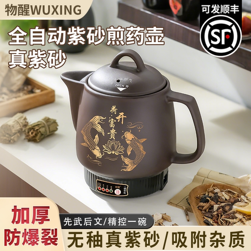 全自动煎药壶用电中医砂锅