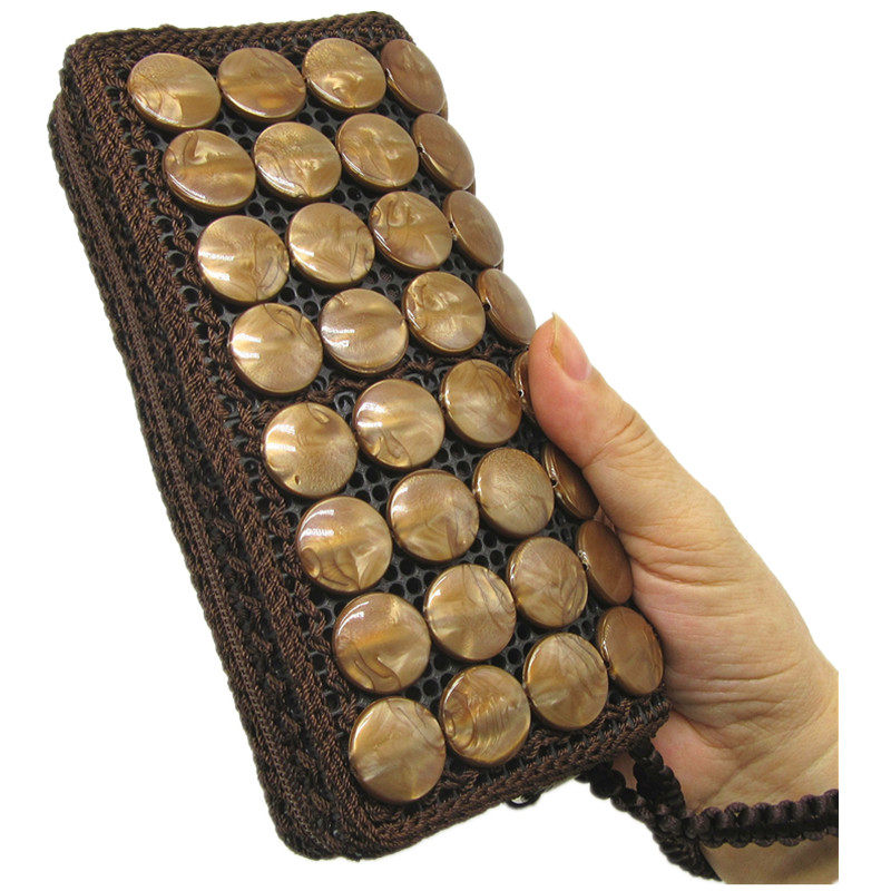 diy钩针原创设计风亮片贝壳包