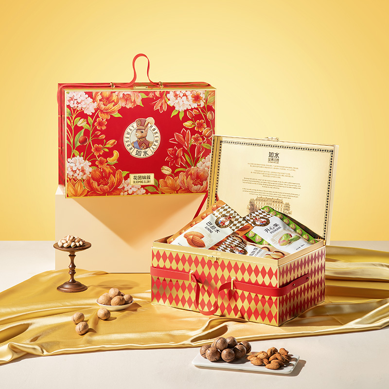 如水混合坚果礼盒2176g大礼包