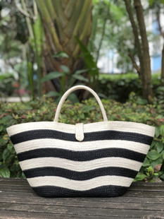 新款 泰国剑麻手工精致草编包 泰国皇室支持项目 经典海风度假包