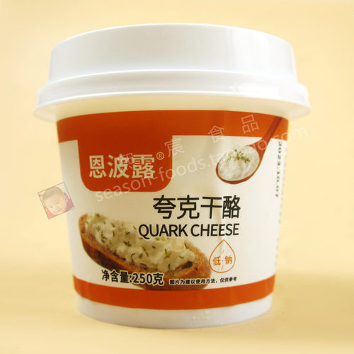 即食涂抹干酪夸克奶酪250恩波露