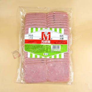 Maverick Ham中粮万威客火腿切片1kg汉堡三明治西餐沙拉早餐