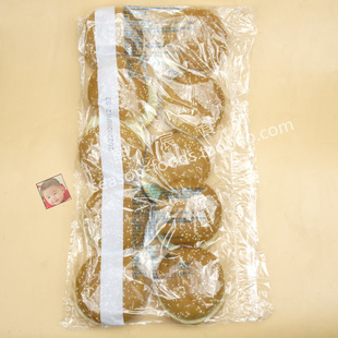 曼可顿冷冻芝麻汉堡面包胚570g商用家用营养早餐西餐半成品