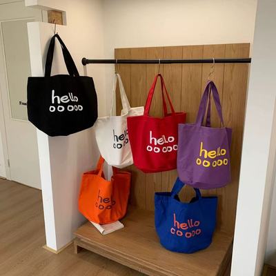 字母托特包大容量韩国百搭购物袋