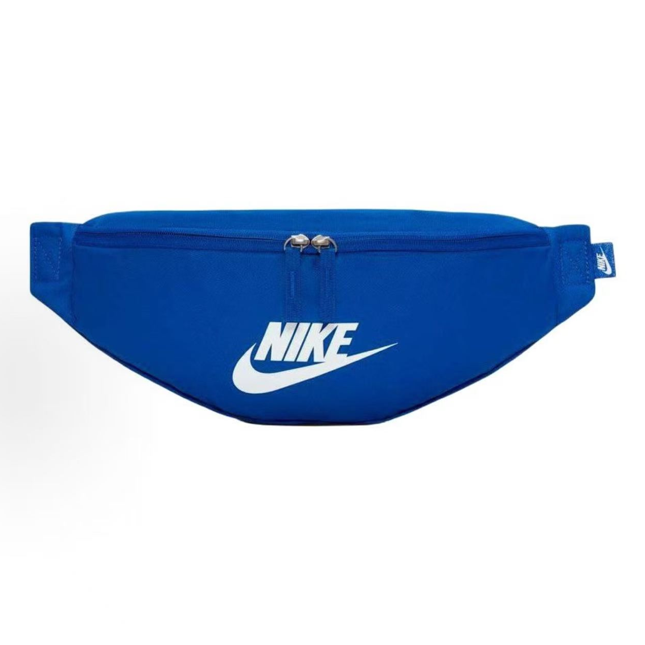 NIKE耐克 运动休闲健身训练织物情侣款腰包 蓝色 DB0490-481