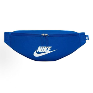 NIKE耐克 运动休闲健身训练织物情侣款腰包 蓝色 DB0490-481