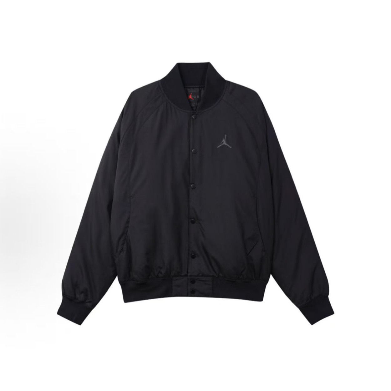 NIKE/耐克 Jordan 纯色V领纽扣黑色男款夹克 DV9792-010