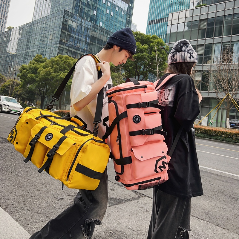 健身包运动干湿分离双肩旅行包大容量短途防水收纳袋手提行李袋