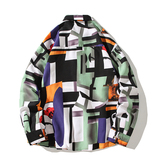 长袖宽松外套大码潮衬衫303130323033303530363037P35，男装衬衫，星座101C（原电商A011-3）