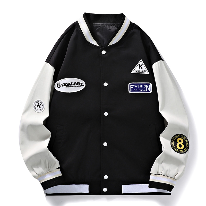 K617秋季青少年港风休闲棒球服潮P42，女装职业装，星座101C（原电商A011-3）