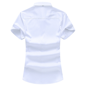 夏季男短袖风衬衣仙鹤大码衬衫3613 P40图片