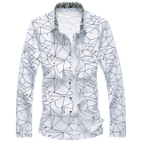 6款35衣服组合不断货长袖大码男衬衫6602-1203P35，男装衬衫，星座101C（原电商A011-3）