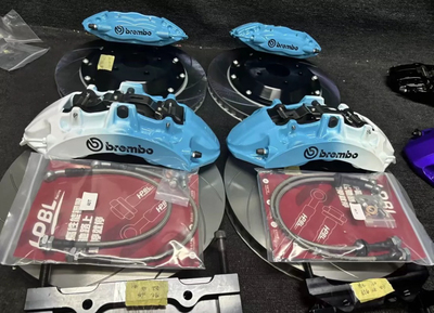布雷博Brembo原装拆车卡钳GT6鲍鱼F50 18Z AMG S4 MP刹车卡钳套装