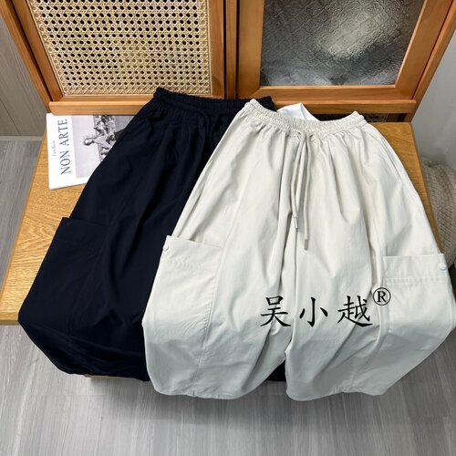 吴小越W2145男童春夏散兵裤子儿童运动户外长裤男孩休闲运动裤