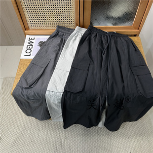 儿童长裤 吴小越W1993男童散兵工装 裤 子春秋款 男孩休闲运动裤