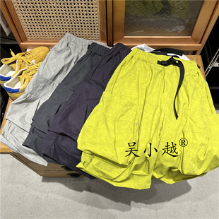 吴小越w1247男童休闲工装短裤男孩新款儿童中大童薄款中裤五分裤
